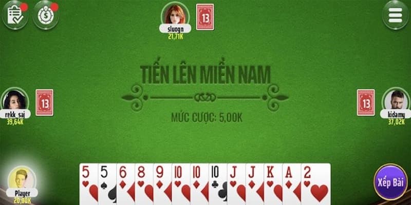 Tiến lên miền Nam lợi ích khi chơi